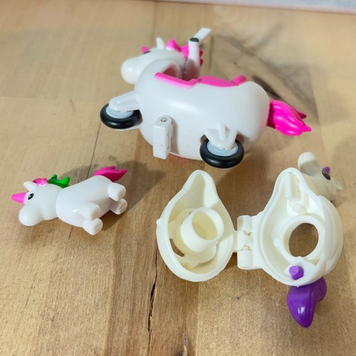 Lotto 3 giocattoli unicorno in plastica - Roblox, Polly Pockets - Foto 3 di 4