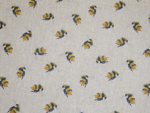 ANIMALS DESIGN Linen Look Cotton Rich Fabric for Curtains Cushions Crafts - Picture 30 of 52