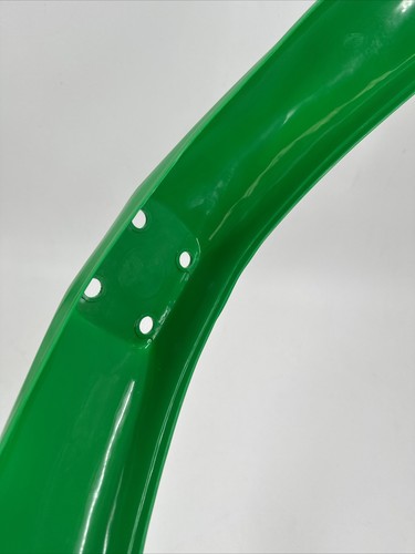 Guardabarros delantero universal para moto ajuste W110xL620mm verde clásico Mx - Imagen 7 de 13