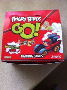 Angry Birds GO 6 cards per pack Trading Card Game 36 Packets * Full Box * -