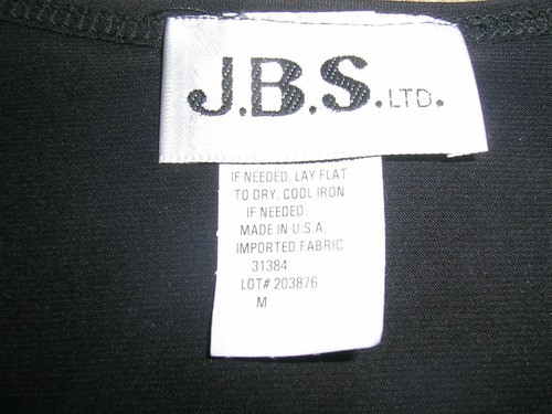 Stunning NEW Black (floaty) Designer Dress by J.B.S.Ltd Size 12/M - Picture 5 of 5