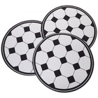 3 Pcs Tappeto Mouse Tappetino Rotondo Per Portatile Creative Pad