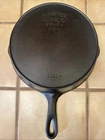 Vintage WAGNER WARE Sidney-O-Cast Iron Skillet -#8 w/Heat Ring