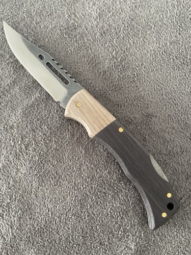 Handgefertigtes Taschenmesser mit Holzgriff – 4116 - Bild 2 von 20