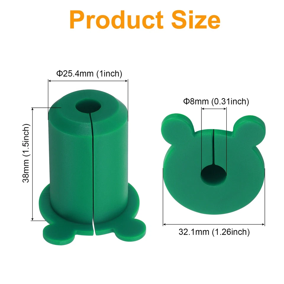 2 Stück Wanddurchführungen für Kabel 3/4 Zoll mit 7mm, Silikon Schwarz 20 - Bild 2 von 4