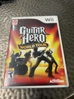 🔥Guitar Hero: World Tour (Nintendo Wii, 2008) CIB Complete