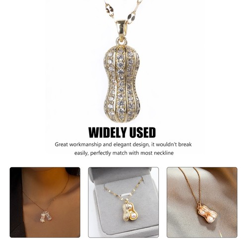  3 Pieces Kette Perlen Schmuck Perlenkette Perlenschmuck Halskette - Bild 3 von 12