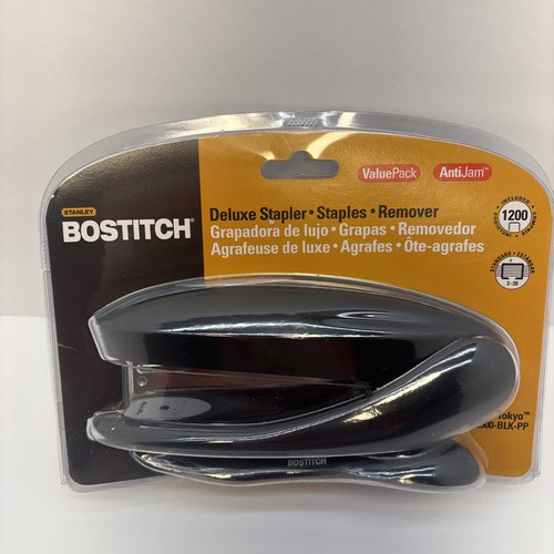 Anti-jam Stanley Bostitch Model 2500-Blk-PP Stapler 1200+Premium Staples+Remover - Picture 5 of 6