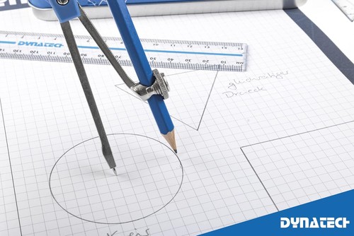 DynaTech Zirkel Set Geometrieset 14-Teilig - Starterset für die Grundschule - Bild 8 von 9