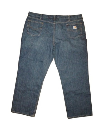 Carhartt 101483 966 MEN’S Relaxed Fit Blue Jeans Size 48 X 30 - Picture 3 of 11