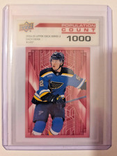 Zach Dean Population Count 1000 2024-25 Upper Deck Series 2