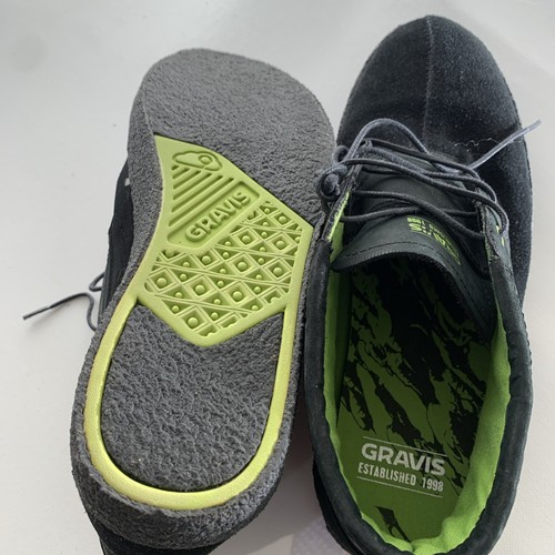 Gravis Slymz Wax shoes Size 10 Nomad Black GT - Picture 6 of 16