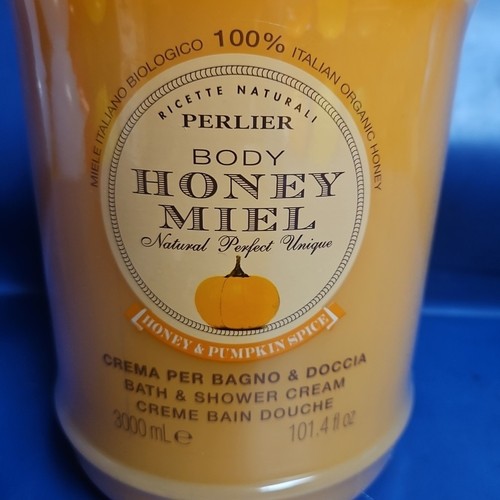 Perlier Bath Shower Cream-Honey Miel-3 Liter 101.4 Fl Oz-SEALED - Picture 2 of 7