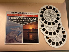 Vintage View Master 3D Tour Reels - HOOVER DAM with Booklet