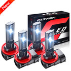 FOR ARCTIC CAT 400 500 650 700 1000 HEADLIGHT LED LIGHT BULBS SUPER WHITE 6000LM