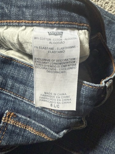 Levi’s Damen 515 Boot Cut Jeans Größe 8L/C 10” Leibhöhe - Bild 5 von 12