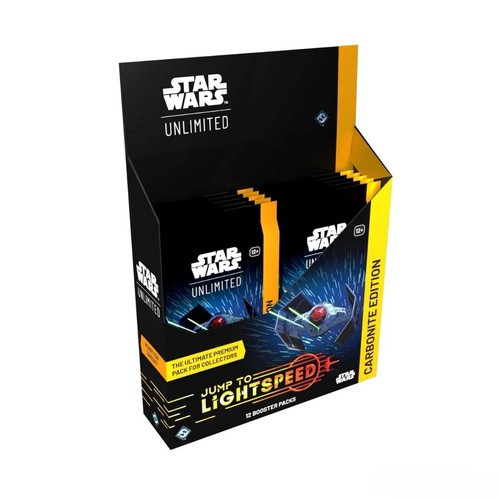 Star Wars Ilimitado Salto a Velocidad de la Luz Edición Carbonita Pantalla Pedido Previo En Mano - Imagen 1 de 1