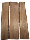3x Walnut Wood Nussbaumholz 104x18-30cm x 18mm #C9