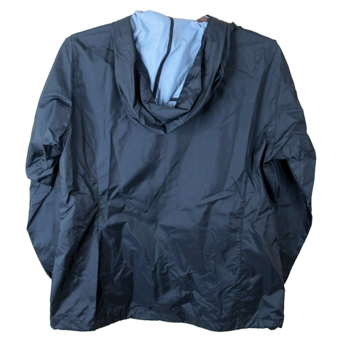 Giacca antipioggia Columbia Sycamore Springs donna XL nera con cappuccio NUOVA! - Foto 6 di 10