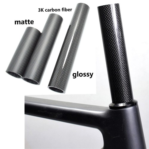 28.6mm Full Carbon Fiber Fork Headset Spacers MTB Road Bike Stem Washer Gaskets - Picture 2 of 23