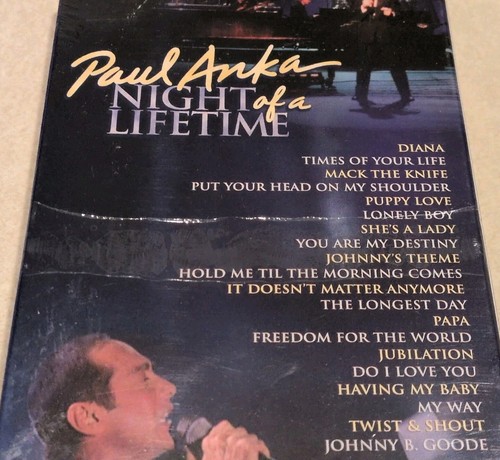 Night of a Lifetime - Paul Anka [VHS] - Picture 8 of 8