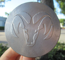 DODGE DURANGO DAKOTA RAM 1500 OEM HUB WHEEL CENTER CAP 2.5" MACHINED 52005732 D4