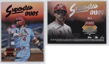 2021 Topps Stadium Club Superstar Duos Red Paul Goldschmidt Yadier Molina #SD-5