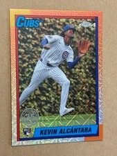 2025 Topps Chrome Silver Pack KEVIN ALCANTARA #T90C-111 Mojo Refractor RC