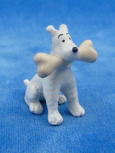 TOP ! PIXI / MOULINSART - FIGURINE PLOMB Lead 25 MM - MILOU OS - HERGE TINTIN - Picture 1 of 7