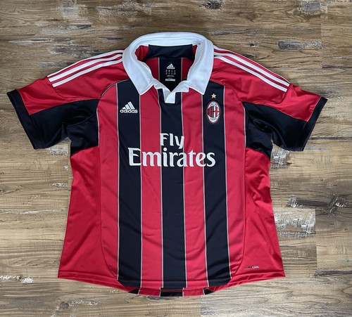 2012/2013 AC MILAN Adidas - Men's XXL /2X Jersey - ClimaCool