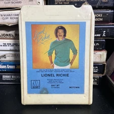 Lionel Richie - Self-Titled - Restored 8 Track Tape - New Pad and Splice
