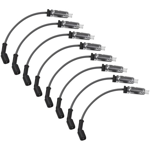 Round Ignition Coil & Spark+Wire for Chevy Silverado 1500 GMC Sierra Yukon 14-19 - Picture 5 of 9