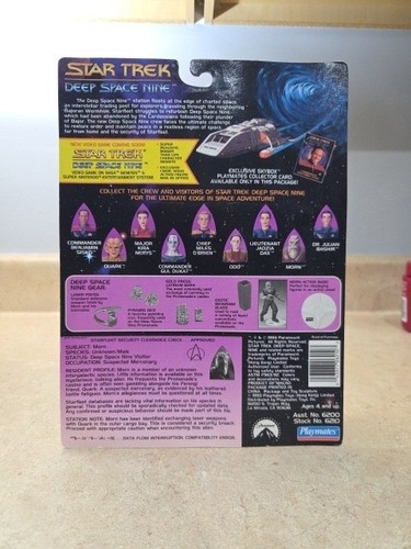 NUEVO Playmates 1993 Star Trek Deep Space Nine Beyond The Final Frontier MAÑANA - Imagen 2 de 2
