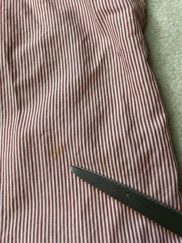 Brooks Brothers Shirt Mens 16 34 Poplin USA Made Vintage Cotton Button Down - Picture 8 of 8