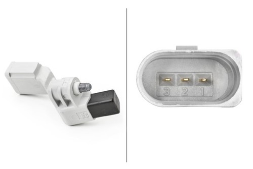 CRANKSHAFT POSITION SENSOR LATERAL INSTALLATION HELLA 6PU 009 163-491 I NEW - Picture 2 of 5