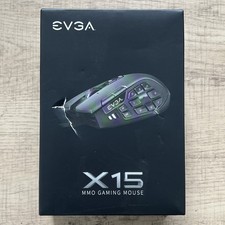 EVGA X15 Wired Gaming Mouse Brand New Black Sealed