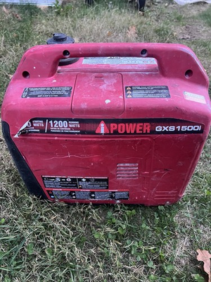 #ad A iPower GXS1500i Inverter Gen – 1200W Run 1500W Start Used PICK UP ONLY $280.00