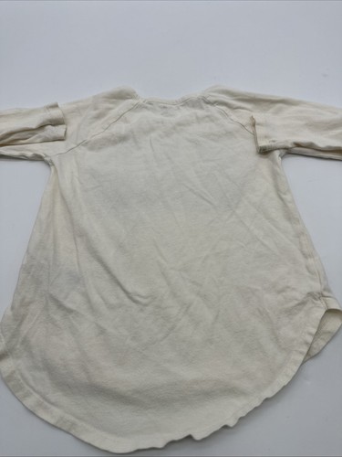 Gap Kids Long Sleeve Shirt Youth Girl Small Sequins Spell Out White ..#29147 - Picture 11 of 12