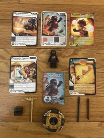 LEGO Ninjago 9572 NRG Cole. Used, Complete With Cards And Booklet.