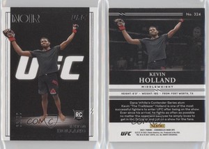 2021 Panini Chronicles UFC Noir /99 Kevin Holland #324 Rookie RC