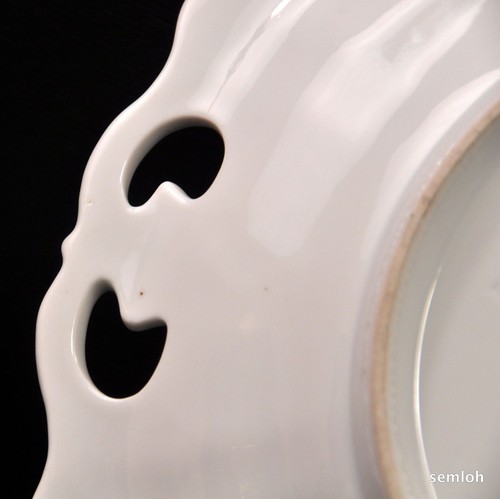 CT Tielsch Altwasser 10 1/4" Deep Plate Hand Painted Large Rose w/Gold 1870-1910 - Picture 9 of 12