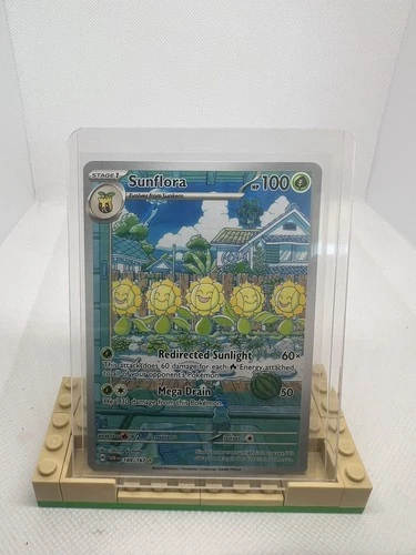 Pokémon Sunflora 169/167 Sv06 Twilight Masquerade Illustration Rare Holo
