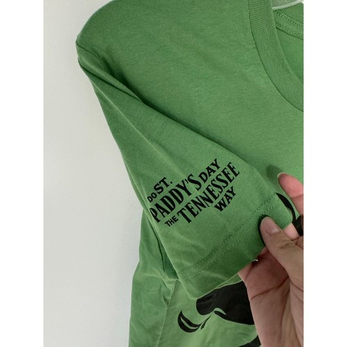 T-shirt donna tela Jack Daniels St Patricks quadrifoglio verde media St Paddy NUOVA - Foto 4 di 4