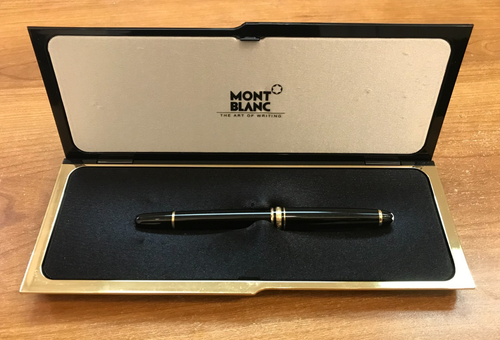14K nib Montblanc Meisterstuck Masterpiece 144 Fountain Pen - Bild 1 von 6