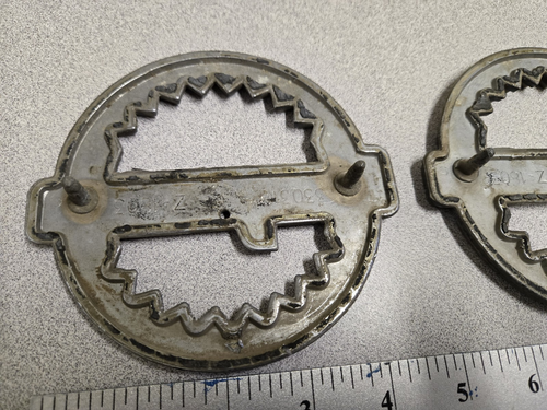 (2) Chevrolet Cheyenne 30316 Chevy Pickup Truck Fender Emblems/Badges 4.5" - Picture 4 of 6