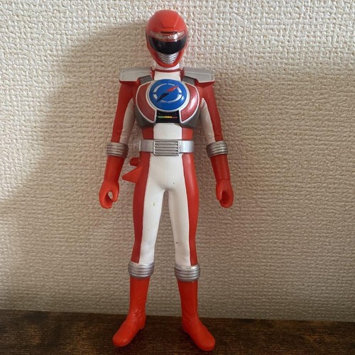 Gogo Sentai Boukenger Bouken Red Accel Tector Soft Vinyl 17Cm
