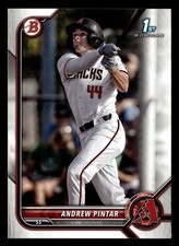 Andrew Pintar 2022 1st Bowman Draft #BD-138 Diamondbacks ROOKIE CARD