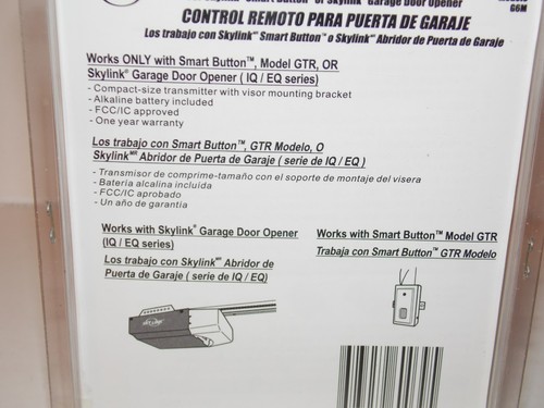 NEW Skylink G6M Garage Door Opener Remote Control for Skylink GTR & IQ/EQ Series - Picture 7 of 12