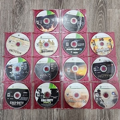 Xbox 360 Loose Game Discs - You Pick! - Select in dropdown