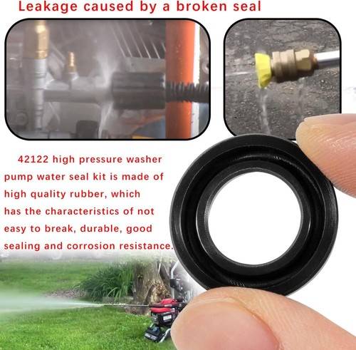 for Annovi Reverberi Rmv Rmw Srmw 42122 High Pressure Washer Pump Water Seal Kit - Picture 5 of 12